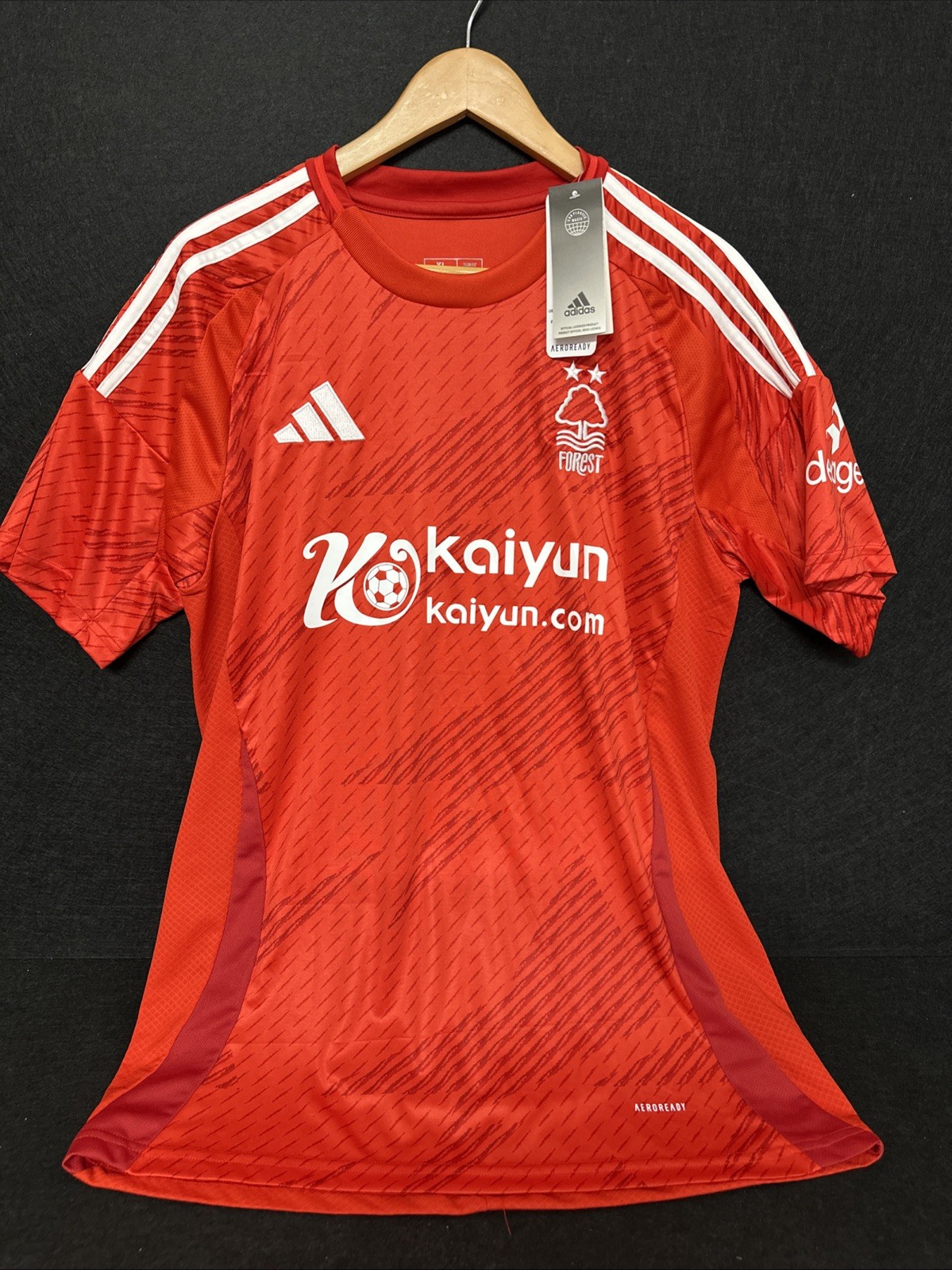 Nottingham Forest Adidas Home Football Shirt 11 Woods Size XL BNWT t3003 for sale on Ebay