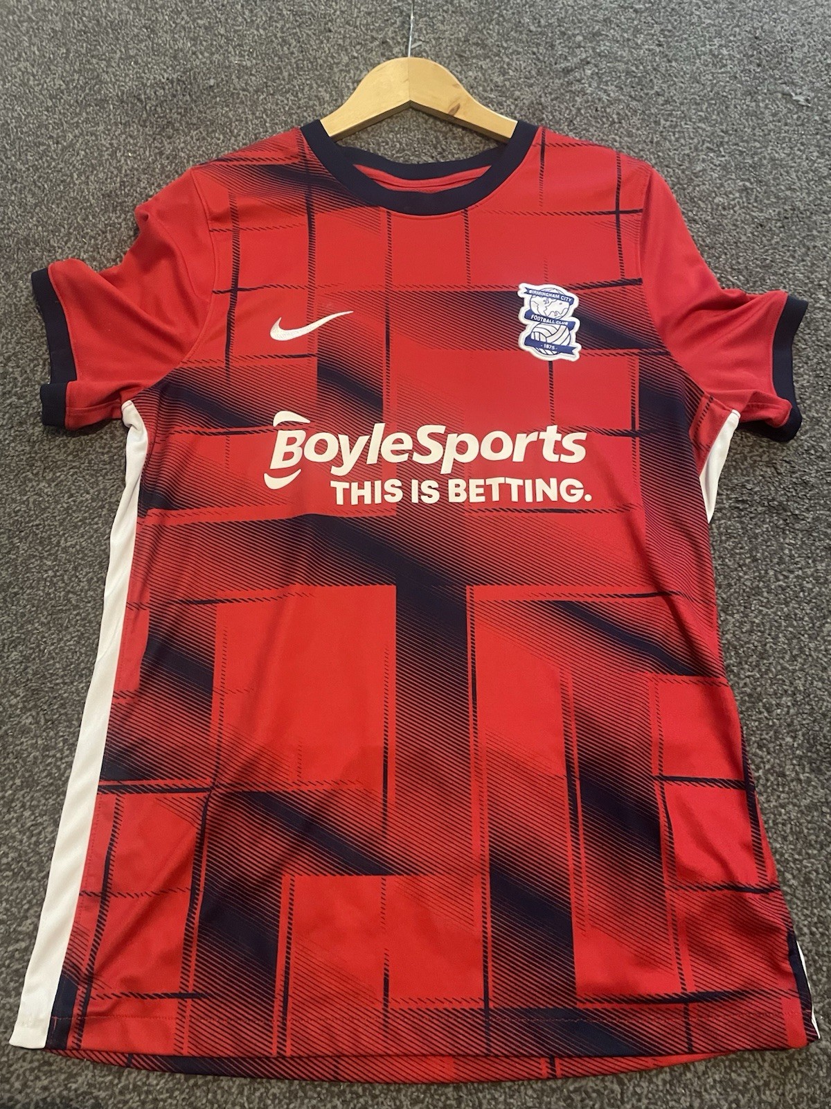 Birmingham City FC Shirt Size Medium for sale on Ebay