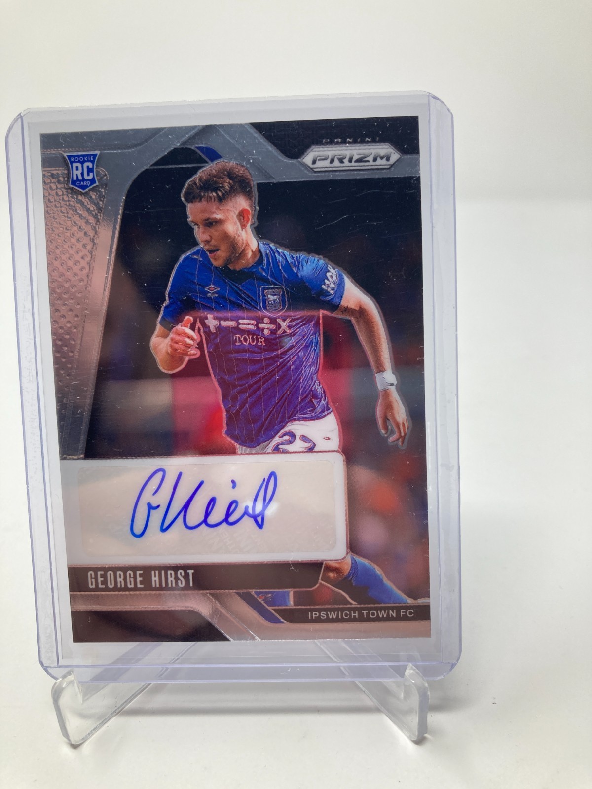 PANINI PRIZM PREMIER LEAGUE 24/25 GEORGE HIRST IPSWICH TOWN FC BASE AUTO . for sale on Ebay