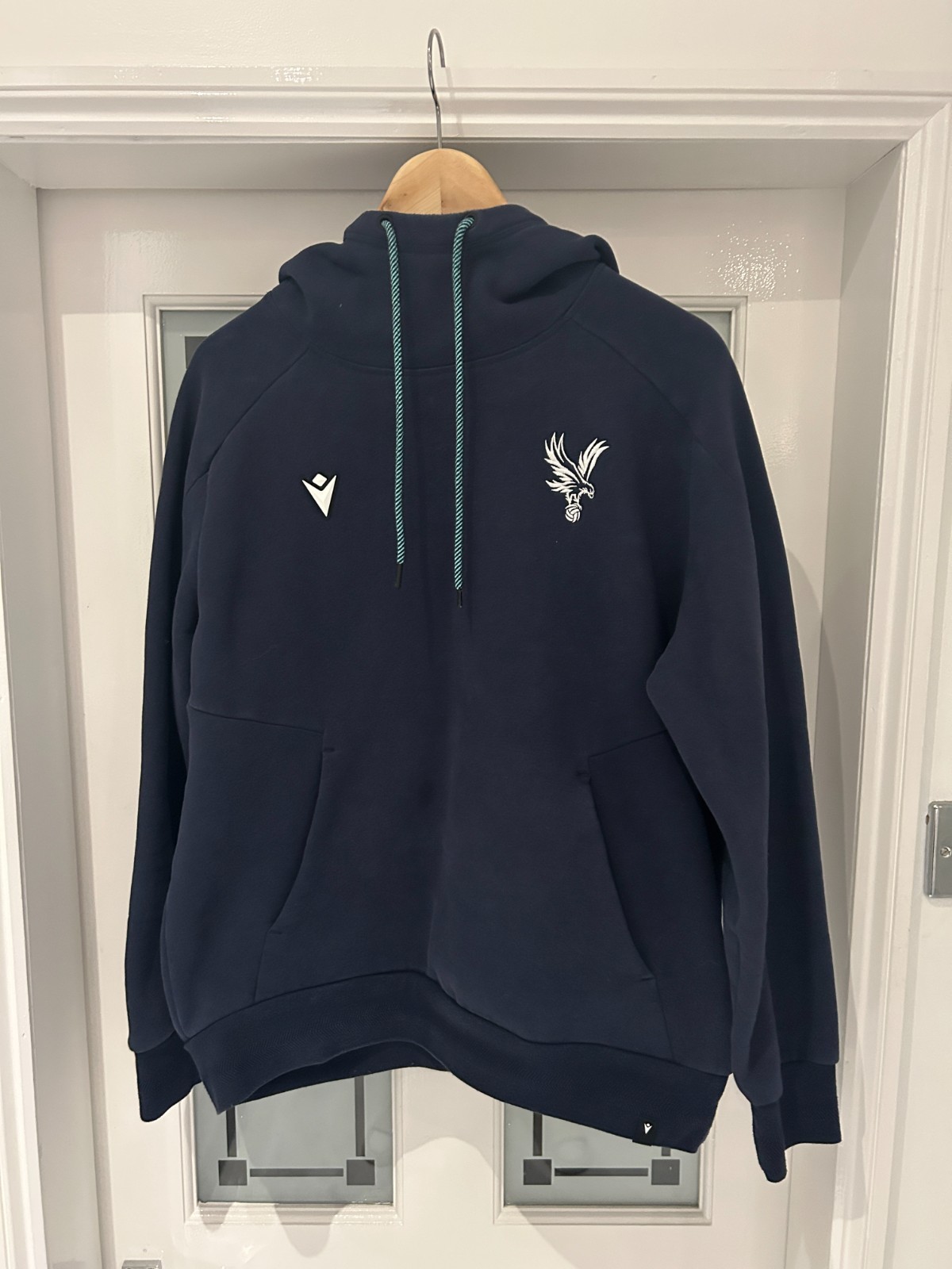 Crystal Palace Macron Hoodie XL 2024/25 for sale on Ebay