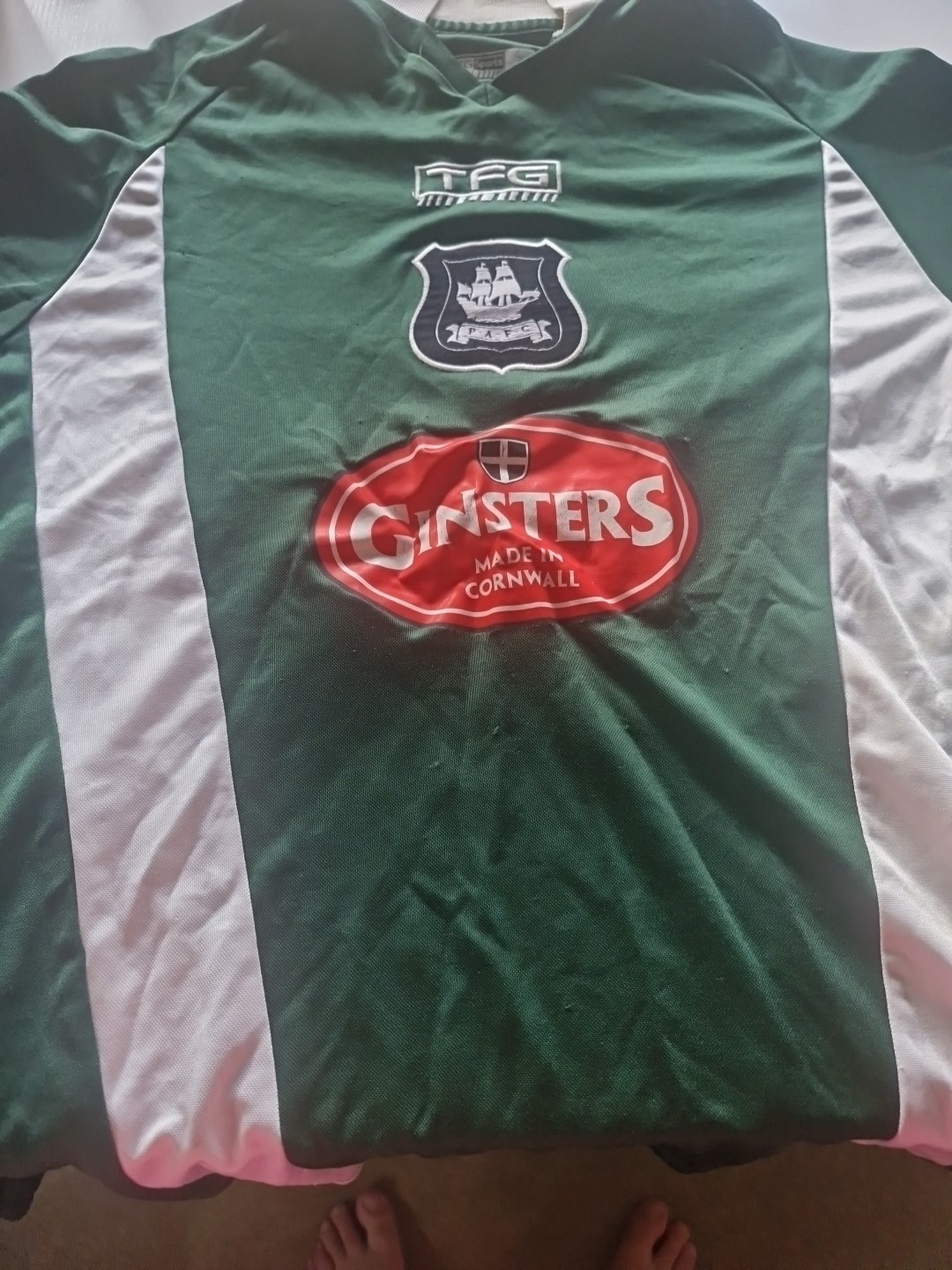 Plymouth Argyle Shirt. Champions 2002. Small for sale on Ebay