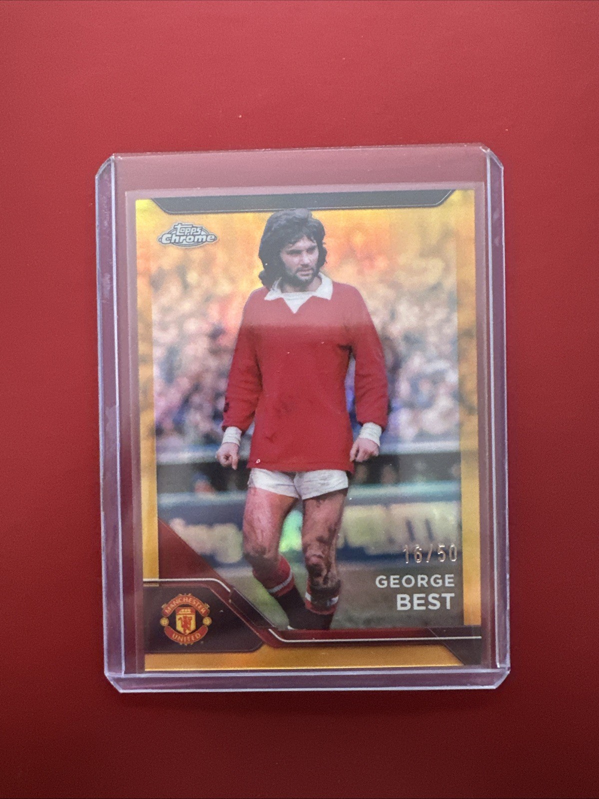 George Best 16/50 Topps Chrome Manchester United Set for sale on Ebay