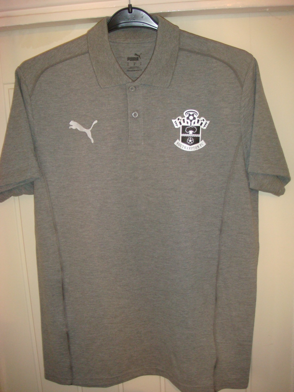 SOUTHAMPTON FC PUMA POLO LEISURE FOOTBALL SHIRT NEW- 2024 - MEDIUM - BNWOT - H17 for sale on Ebay