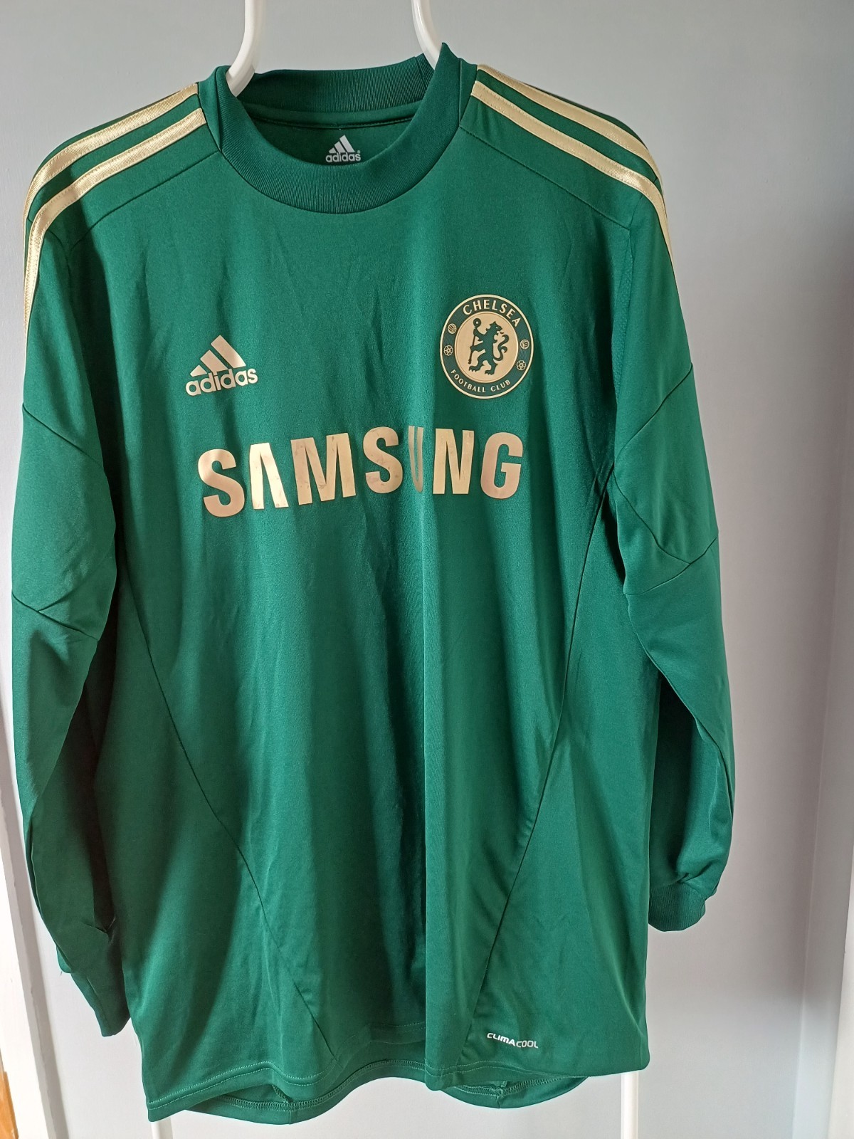 Adidas Chelsea Goalkeeper Shirt Size Large  Men's 2012-2013 .... VERY RARE.... for sale on Ebay
