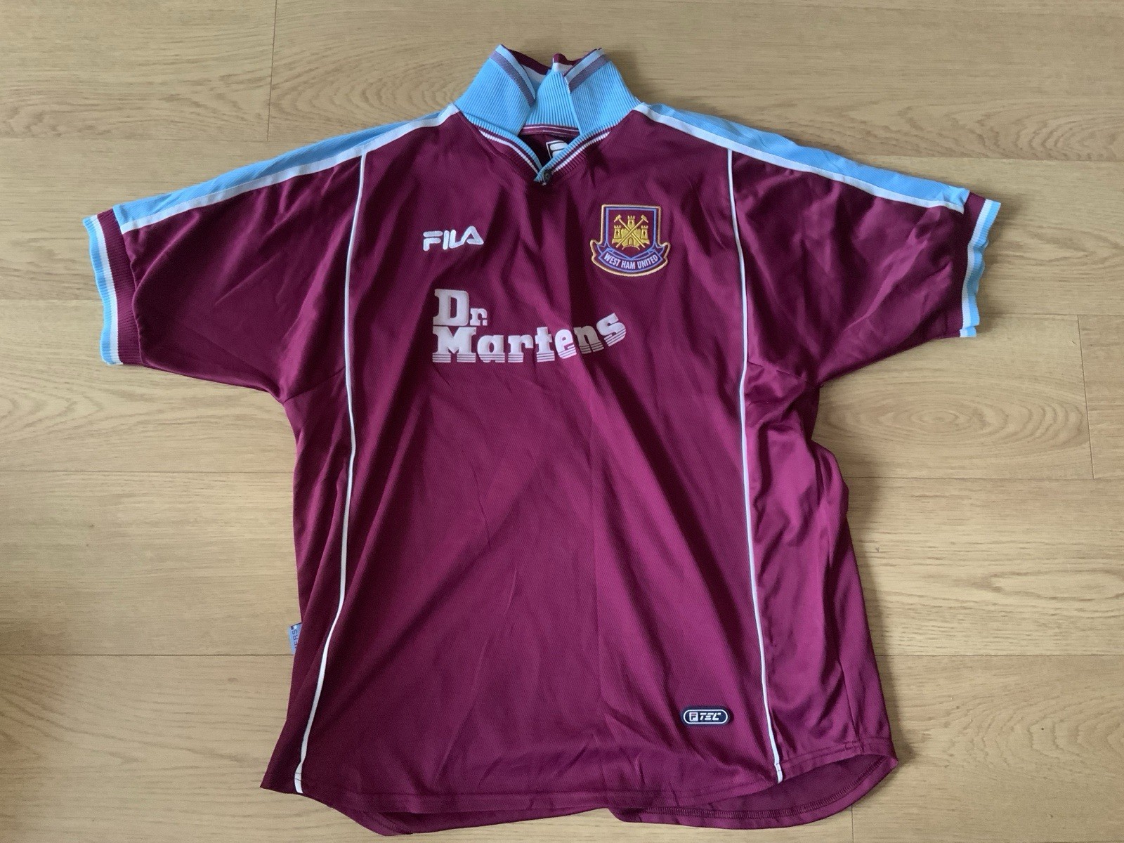 Official West Ham United Home Shirt 1999 Size Xxl for sale on Ebay