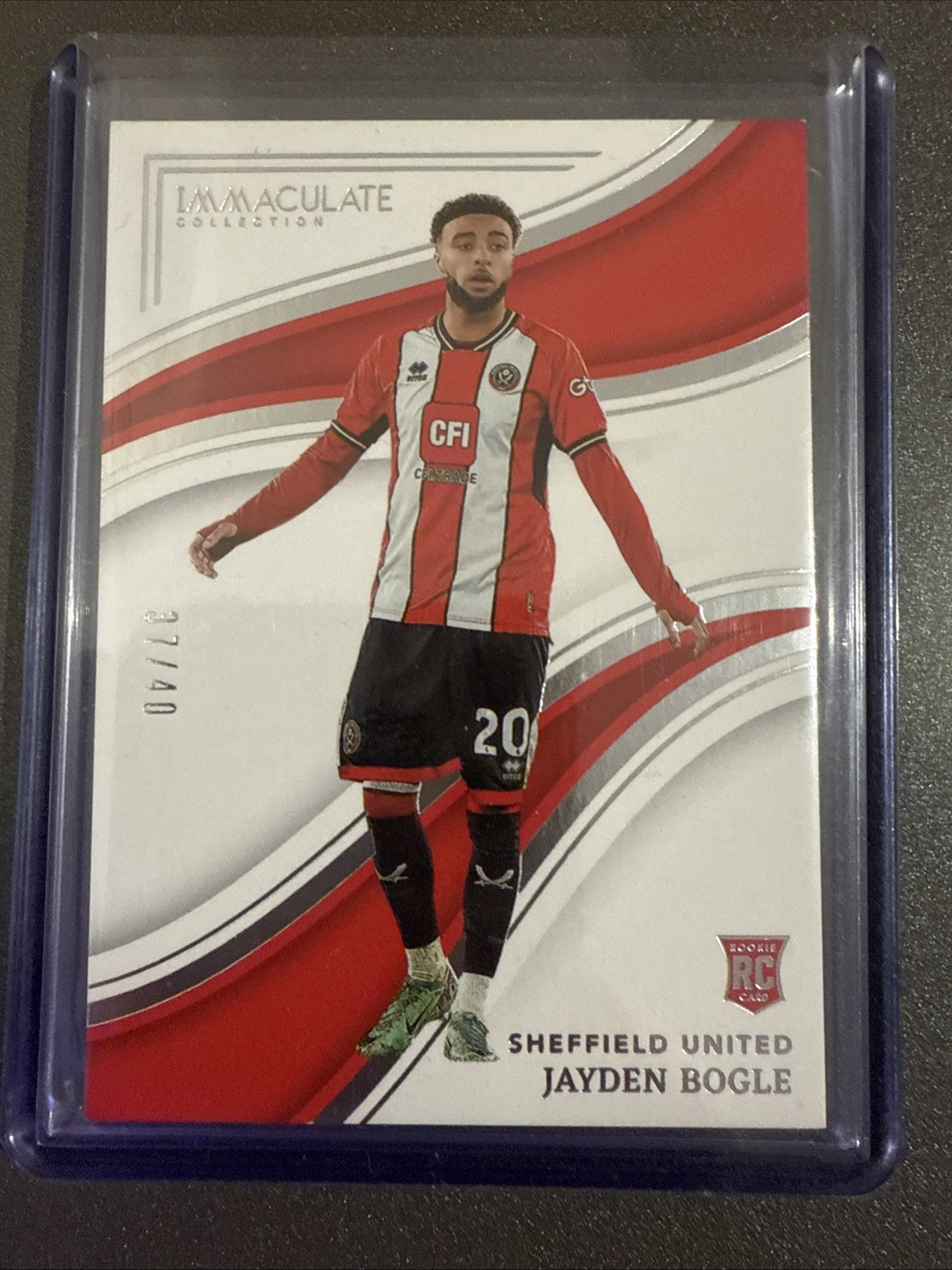 2023-24 PANINI- IMMACULATE-JAYDEN BOGLE- ROOKIE - SHEFFIELD UNITED-37/40 for sale on Ebay