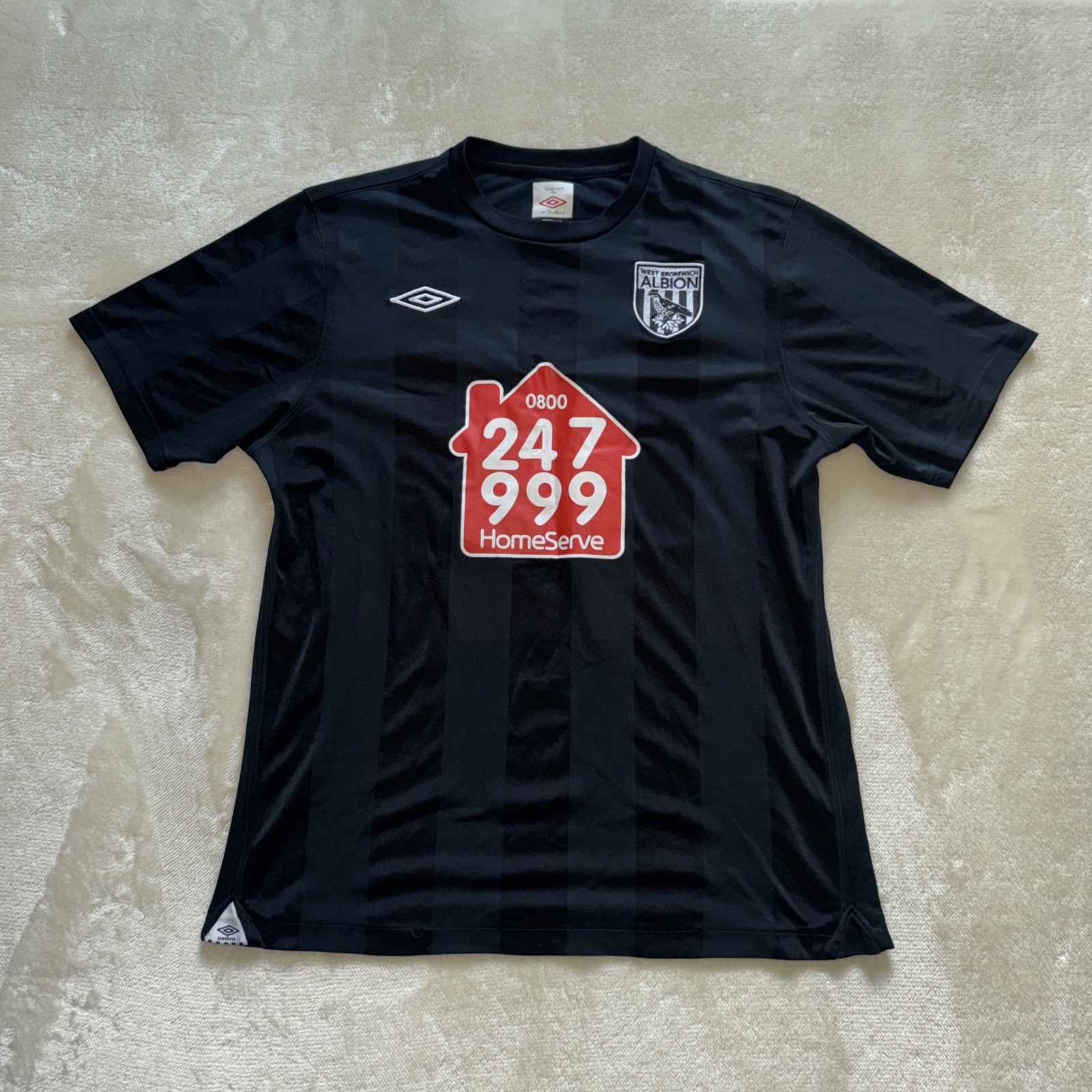 West Bromwich Albion Vintage Football Shirt Size L   A1 for sale on Ebay