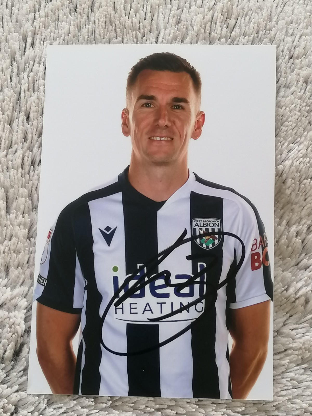 WBA. WEST BROM. WEST BROMWICH ALBION. HAND SIGNED PHOTO 6X4. JED WALLACE.  for sale on Ebay