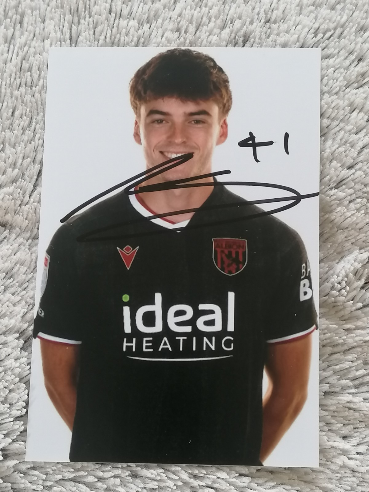 WBA. WEST BROM. WEST BROMWICH ALBION. HAND SIGNED PHOTO 6X4. ALEX WILLIAMS.  for sale on Ebay
