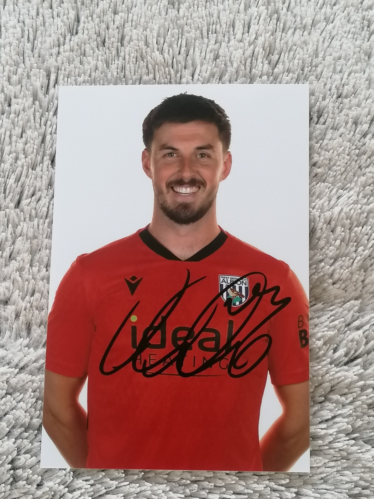 WBA. WEST BROM. WEST BROMWICH ALBION. HAND SIGNED PHOTO 6X4 JOE WILDSMITH.  for sale on Ebay