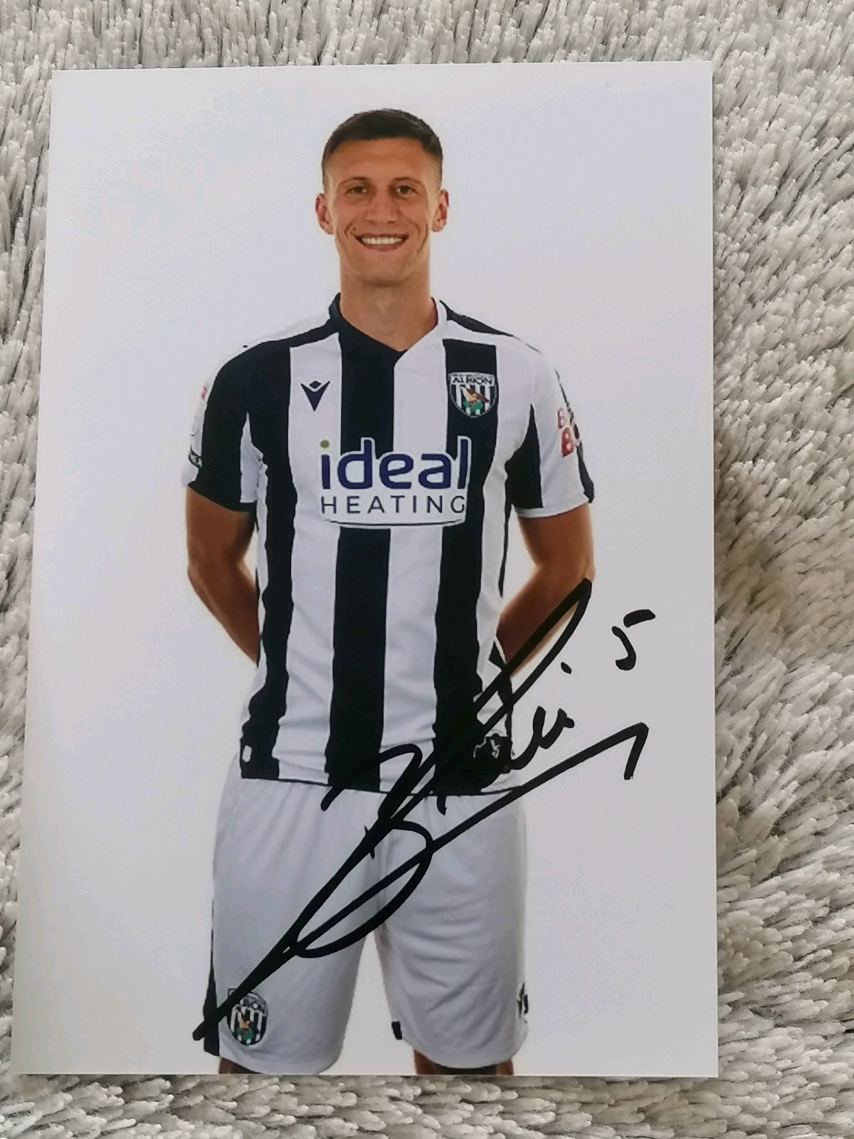 WBA. WEST BROM. WEST BROMWICH ALBION. HAND SIGNED PHOTO 6X4. KRYSTIAN BIELIK.  for sale on Ebay