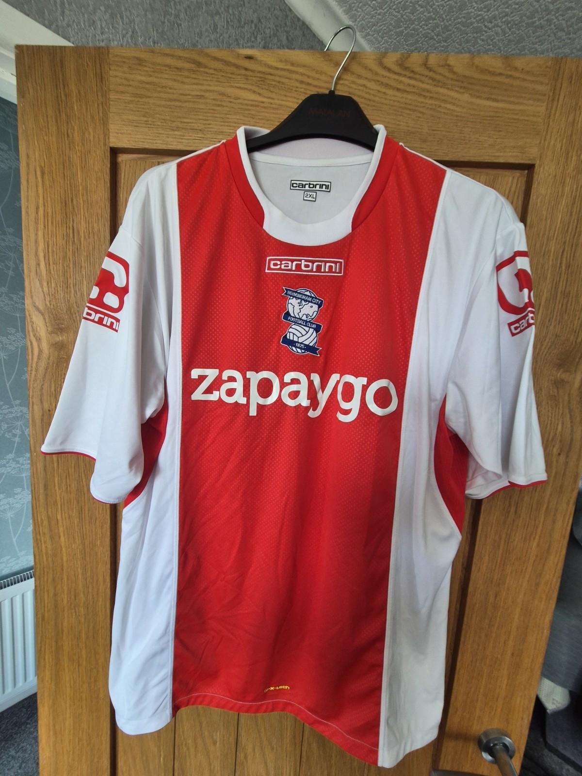 Birmingham City FC Shirt 2XL Carbrini for sale on Ebay