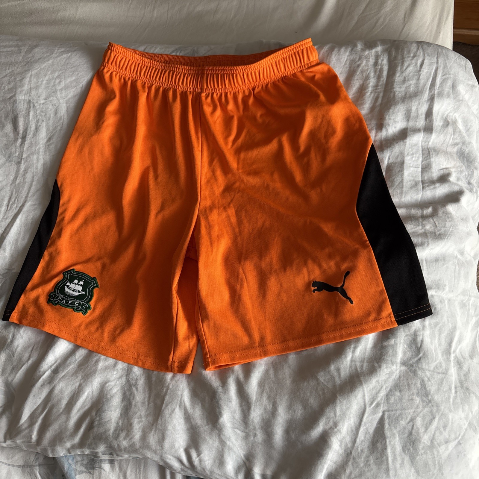 Puma Plymouth Argyle Men’s Orange Shorts Official Merchandise Size Medium  for sale on Ebay