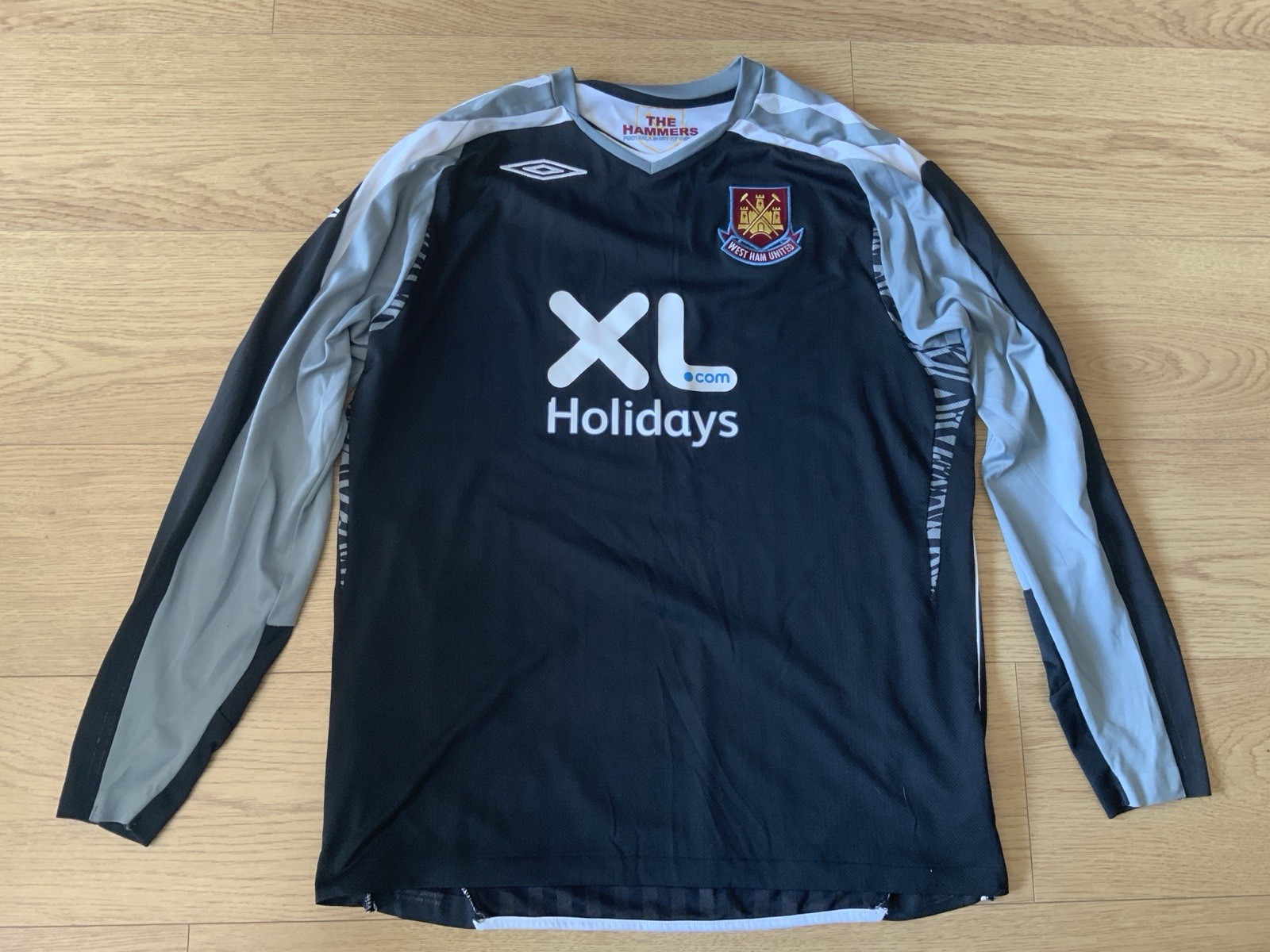 West Ham United Goalkeeper Football Shirt 2007-2008 Size Large for sale on Ebay