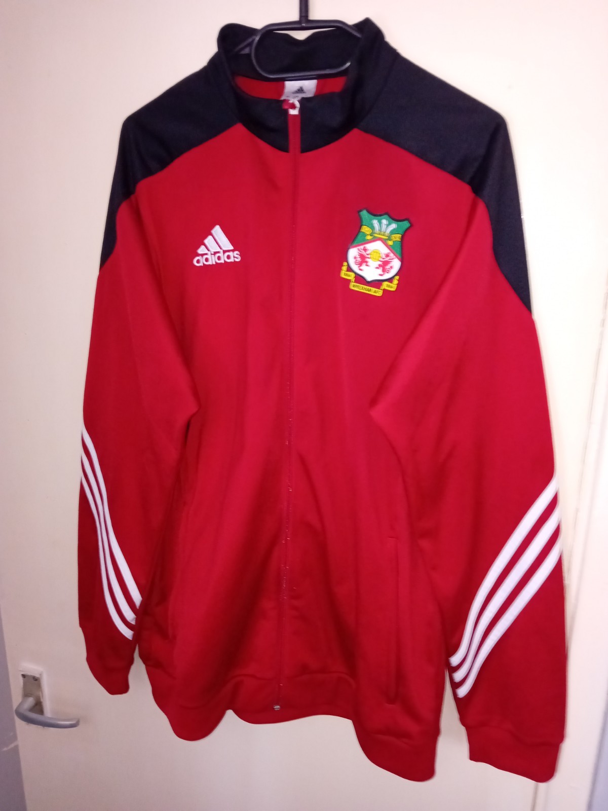 Adidas Wrexham FC Training Track Top Size Large *Mint* for sale on Ebay