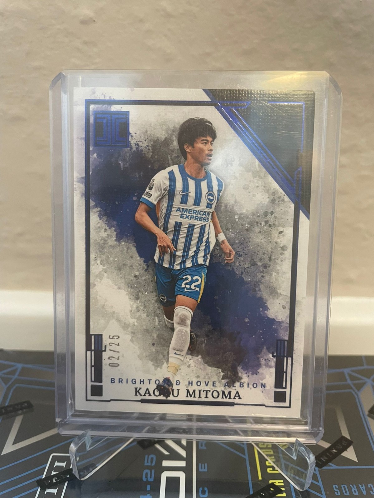 Kaoru Mitoa 24-25 Panini Impeccable Premier League Brighton & Hove Albion 02/25 for sale on Ebay