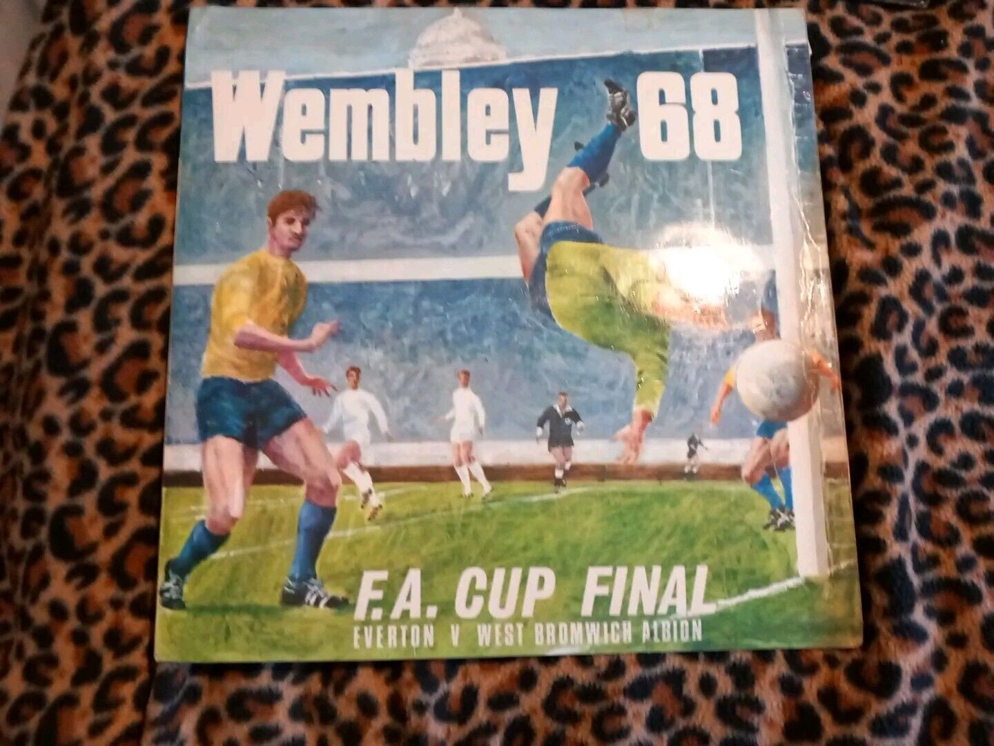 West Bromwich Albion V Everton Fa Cup Final 1968 Wembley Co.entary Lp Vinyl Reco for sale on Ebay