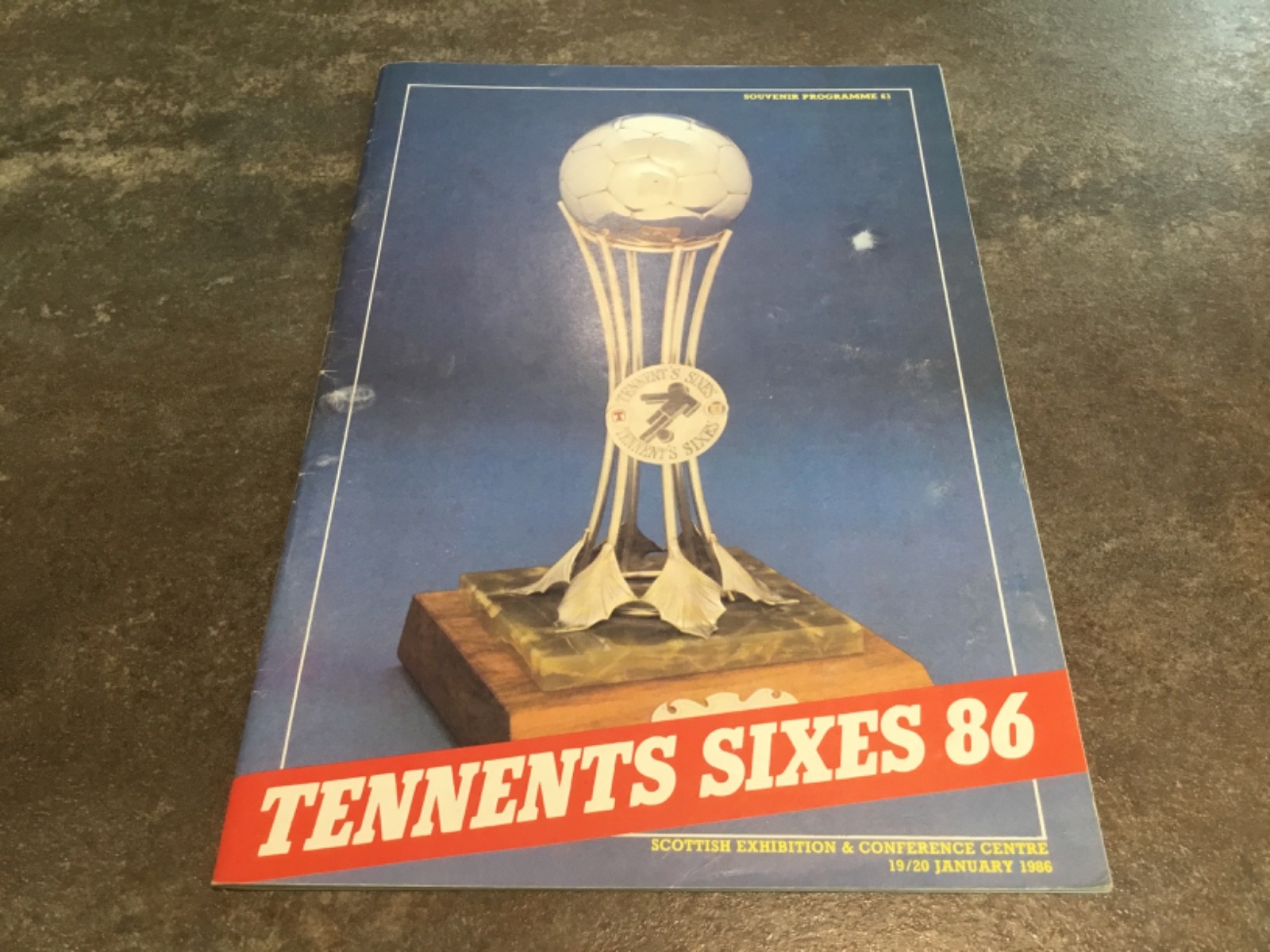 Tennent’s Sixes 19/20 January 1986 Hibs Hearts Aberdeen Dundee Manchester City for sale on Ebay