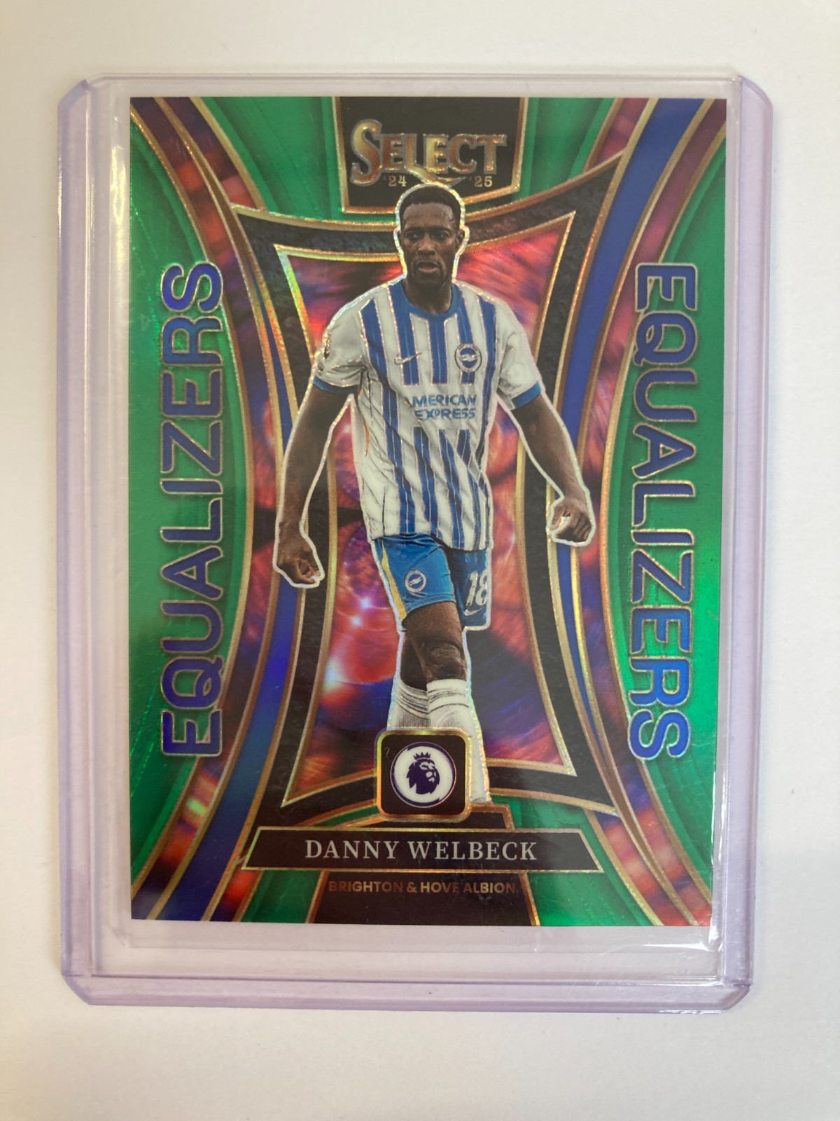 PANINI SELECT PL 2024-25 DANNY WELBECK BRIGHTON GREEN EQUALIZERS PARALLEL 2/5.. for sale on Ebay