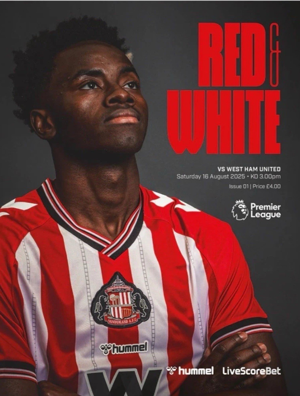 Sunderland v West Ham United 16/8/25 . Premiere league return. for sale on Ebay