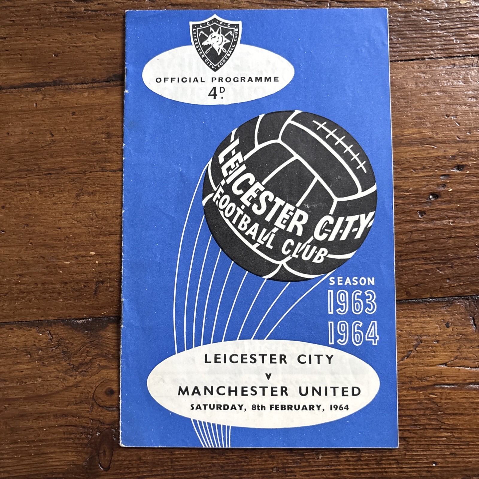 Leicester City v Man Utd 1963-64 Div 1 George Best Debut Season’ for sale on Ebay