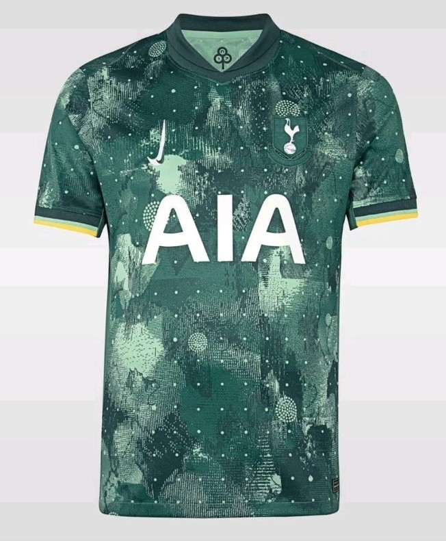 Tottenham Spurs Shirt Green Marble Nike Medium BNWT for sale on Ebay