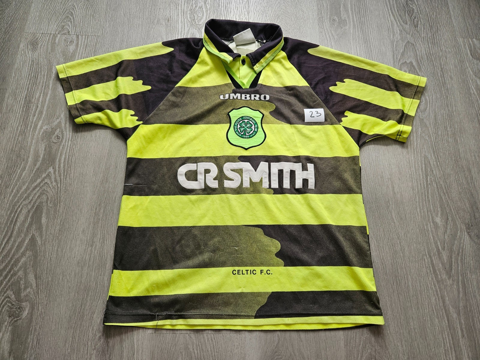 Mens Umbro Celtic Away football shirt 1997 - 1998 Size M for sale on Ebay