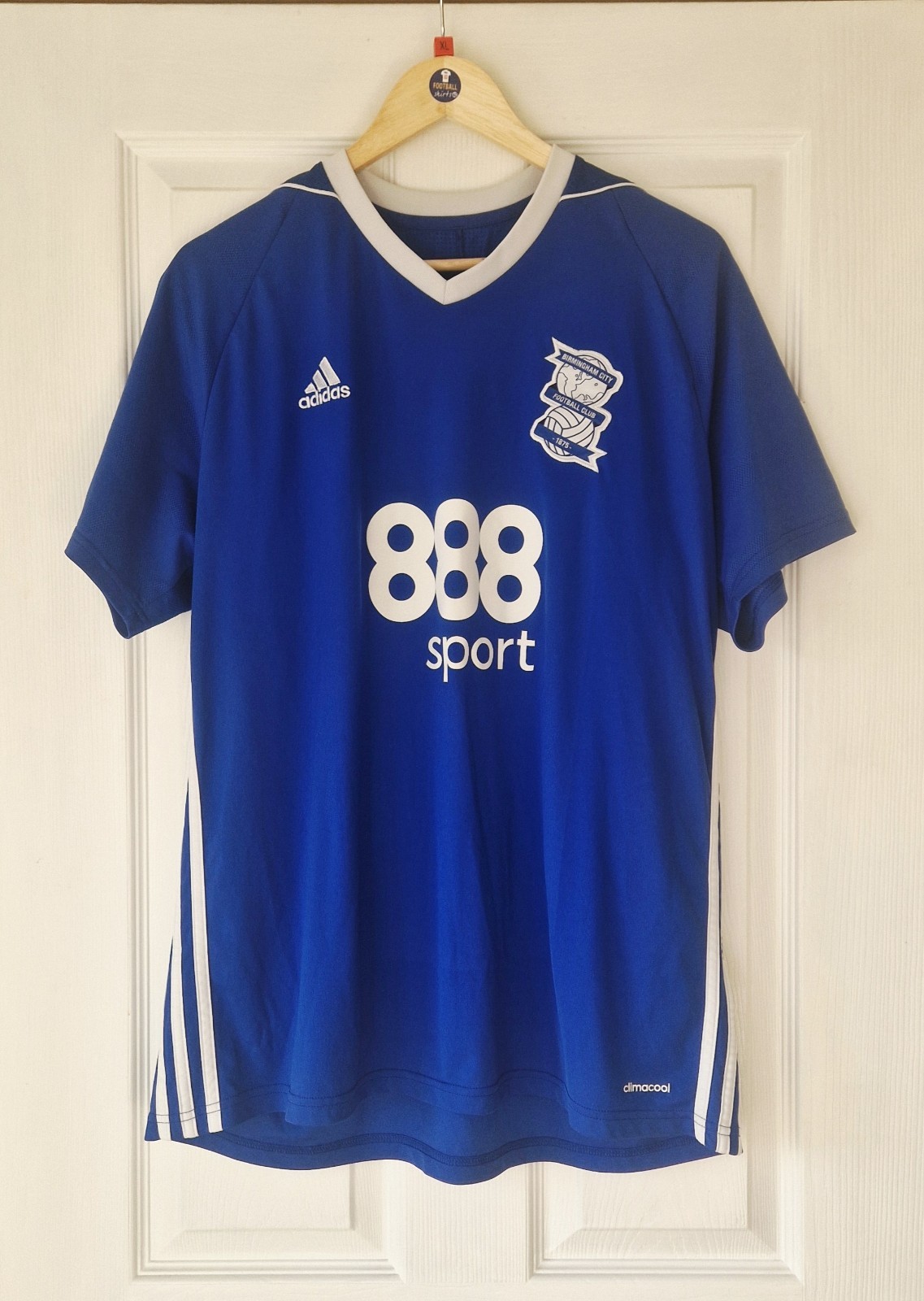 BIRMINGHAM CITY HOME FOOTBALL SHIRT JERSEY 2017/18 - ADULT XL for sale on Ebay
