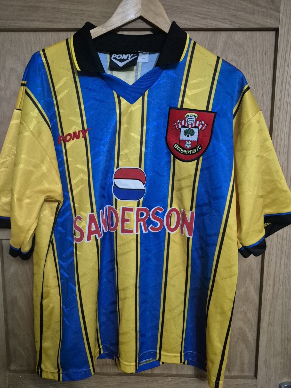 SOUTHAMPTON 1995-97 FOOTBALL SHIRT JERSEY RARE TRIKOT GENUINE PONY Le Tissier  for sale on Ebay