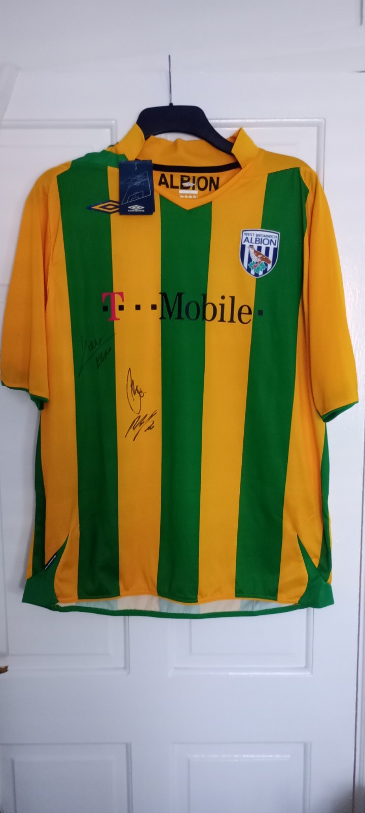 Brand New With Tags Umbro West Bromwich Albion Away Football Shirt Xl Mens 06/07 for sale on Ebay