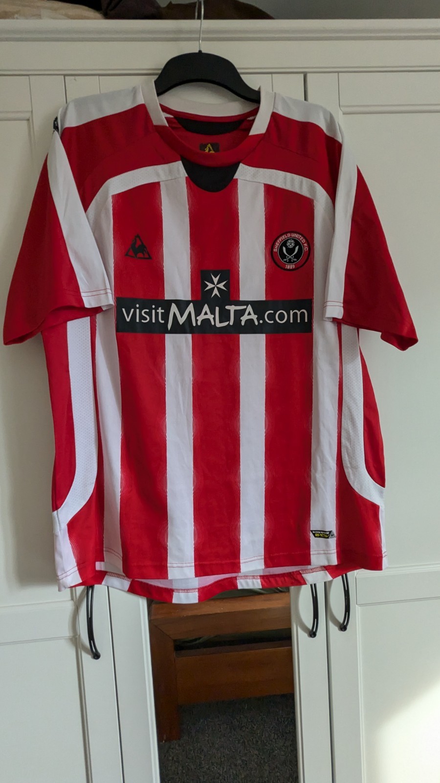 Sheffield United 2008/09 Le Coq Home Shirt - Size XL (46/48) for sale on Ebay