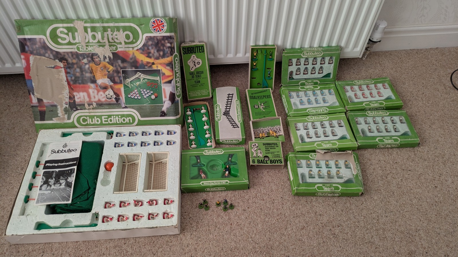 Subbuteo Job Lot - Game, Accessories And Assortment Of Teams for sale on Ebay