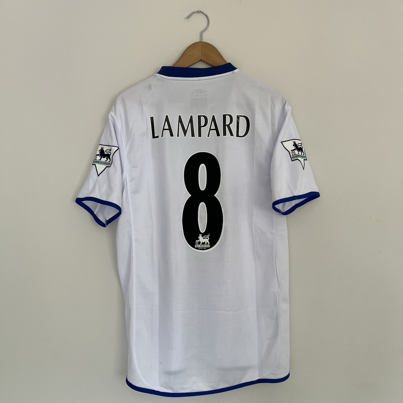 Chelsea 2004/2005 Away Authentic Original Football Shirt Lampard 8 Large for sale on Ebay