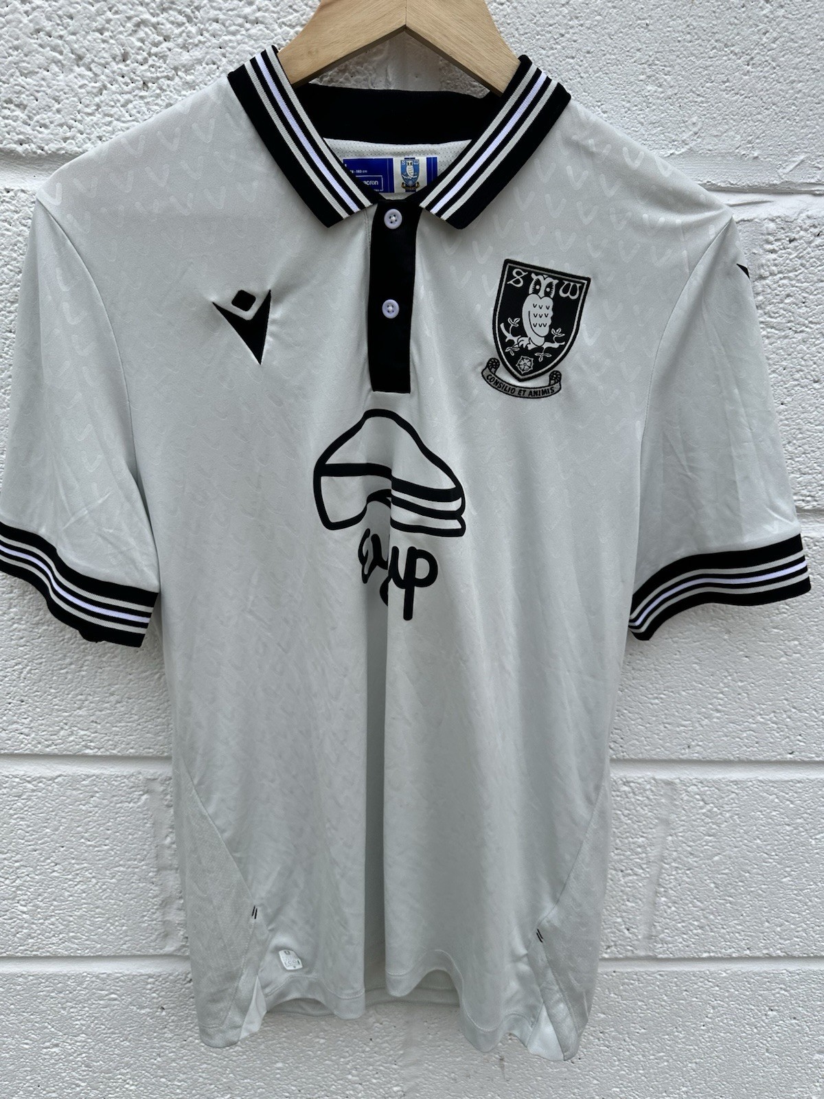 Sheffield Wednesday Away Football Shirt Size large for sale on Ebay