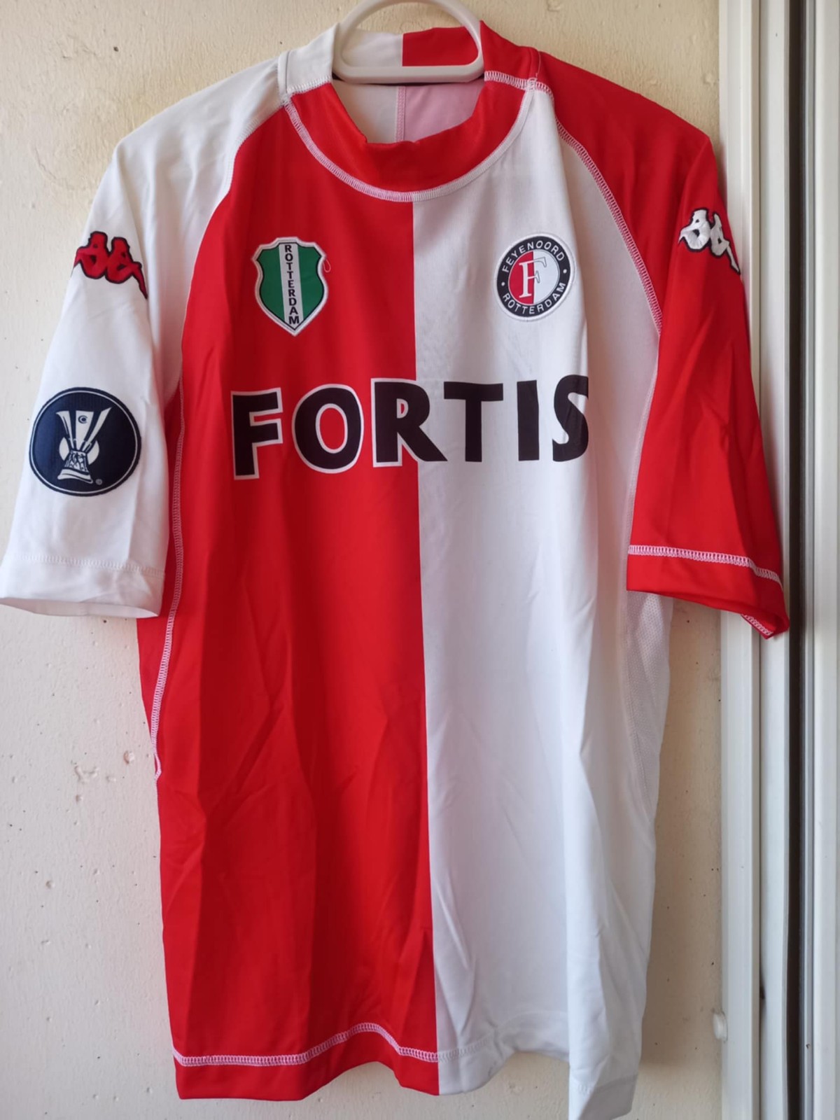 Rare Vintage Feyenoord #27 v. Haaren Kappa home Cup shirt , jersey for sale on Ebay