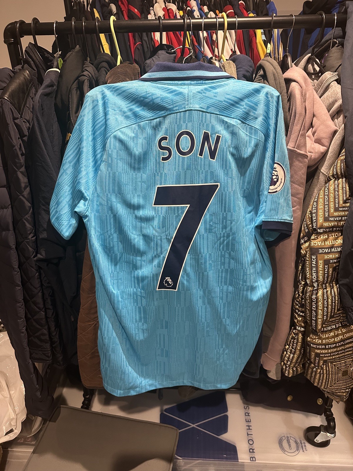 Son #7 Tottenham Hotspur 2019/20 Medium 3rd Football Shirt  AT0036-487 for sale on Ebay