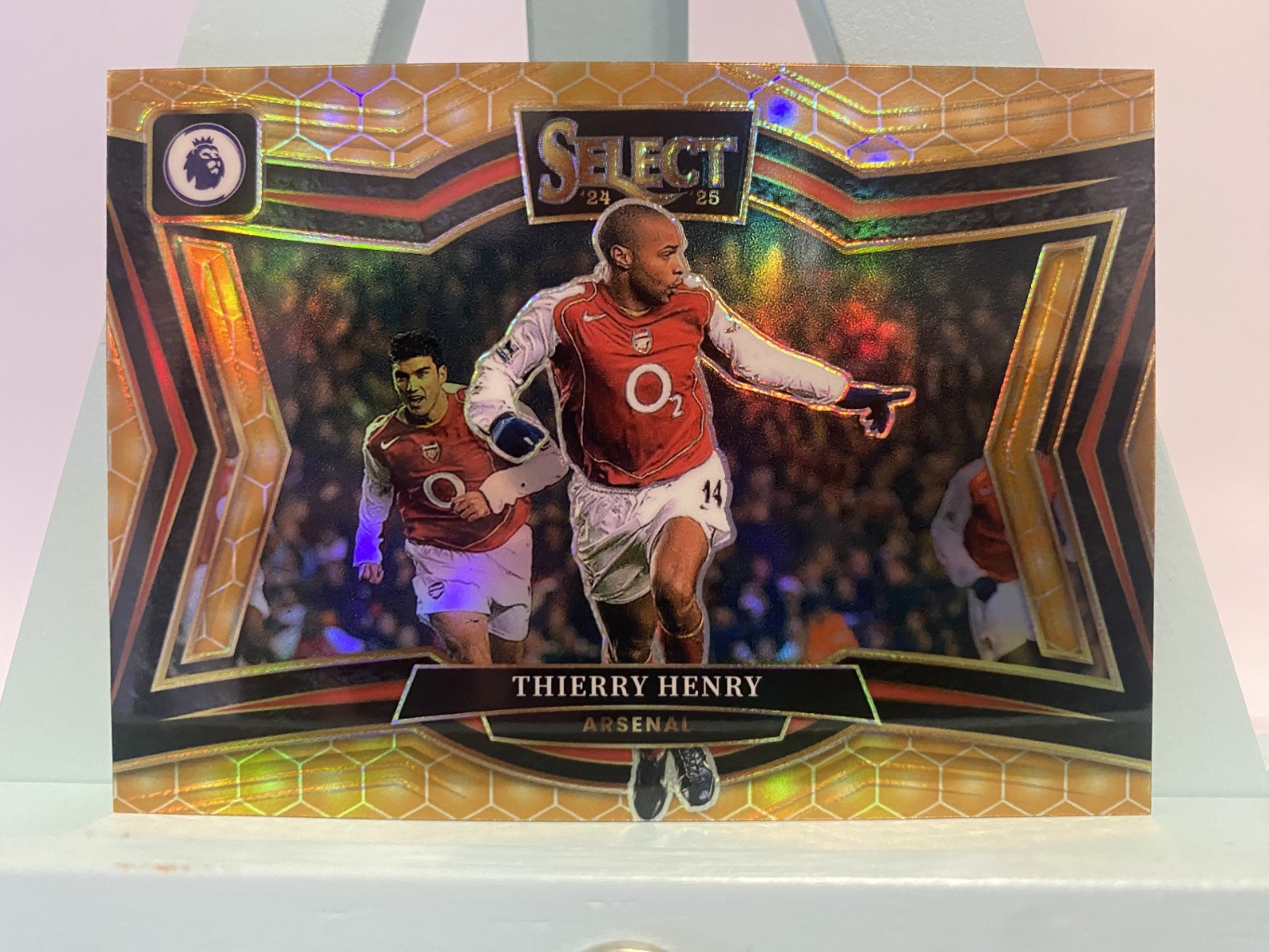 Thierry Henry Arsenal 2024-25 #248 Rare Honeycomb Panini Select Field Level SP for sale on Ebay