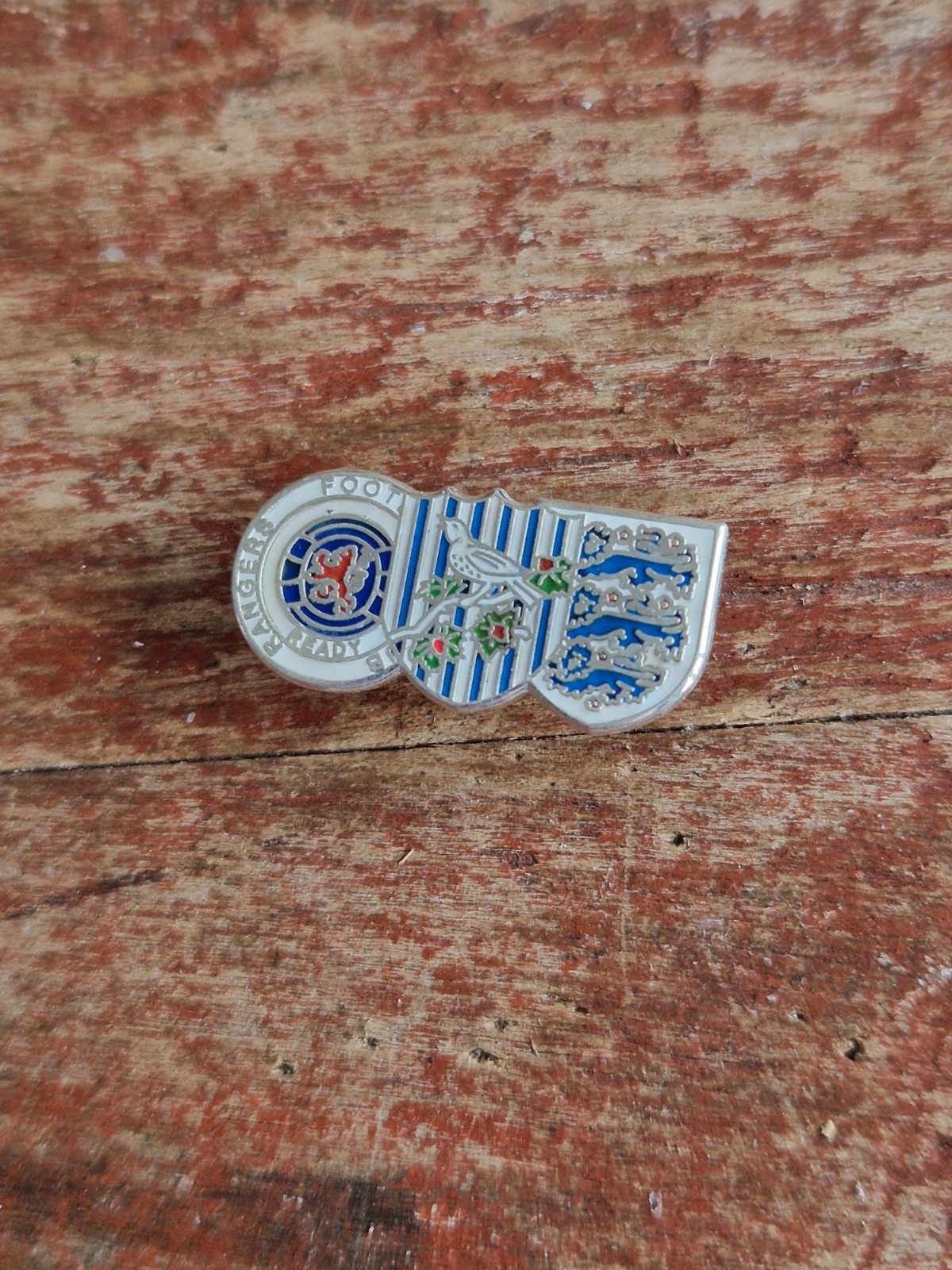 WEST BROMWICH ALBION F C / GLASGOW RANGERS RARE COLLECTABLE FOOTBALL  PIN  BADGE for sale on Ebay