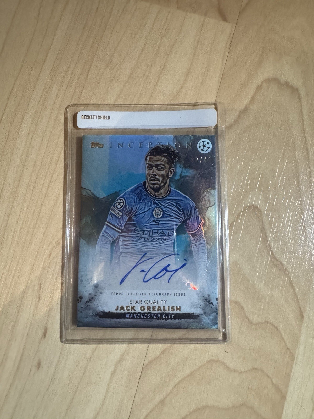 Topps Inception UCC Jack Grealish Manchester City 2022-23 /49 Star Quality for sale on Ebay