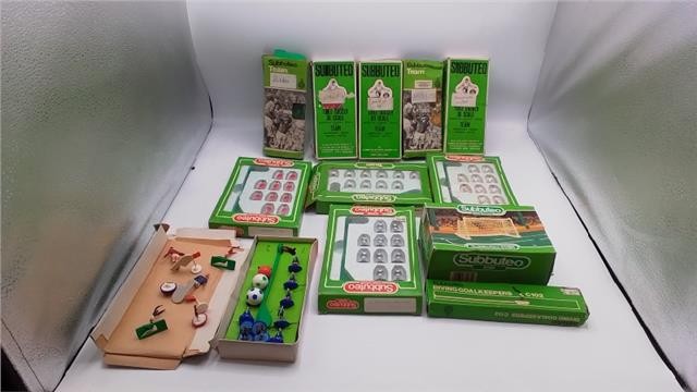 Vintage Subbuteo Lot, Teams, Goal Posts  for sale on Ebay