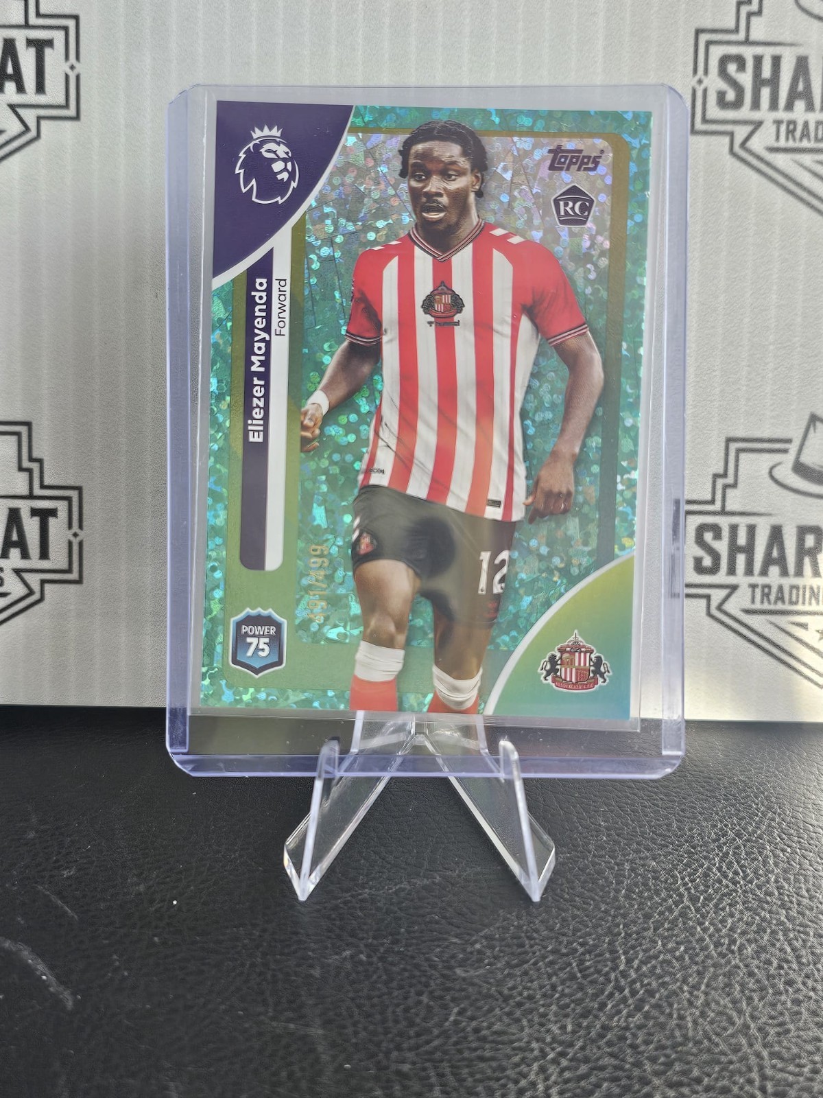 Topps Premier League 2025/26 Sunderland Mayenda Rookie Card 491/499 for sale on Ebay