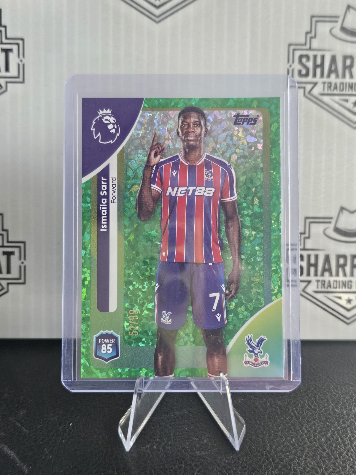 Topps Premier League 2025/26 Crystal Palace Ismaila Sarr numbered 52/99 for sale on Ebay