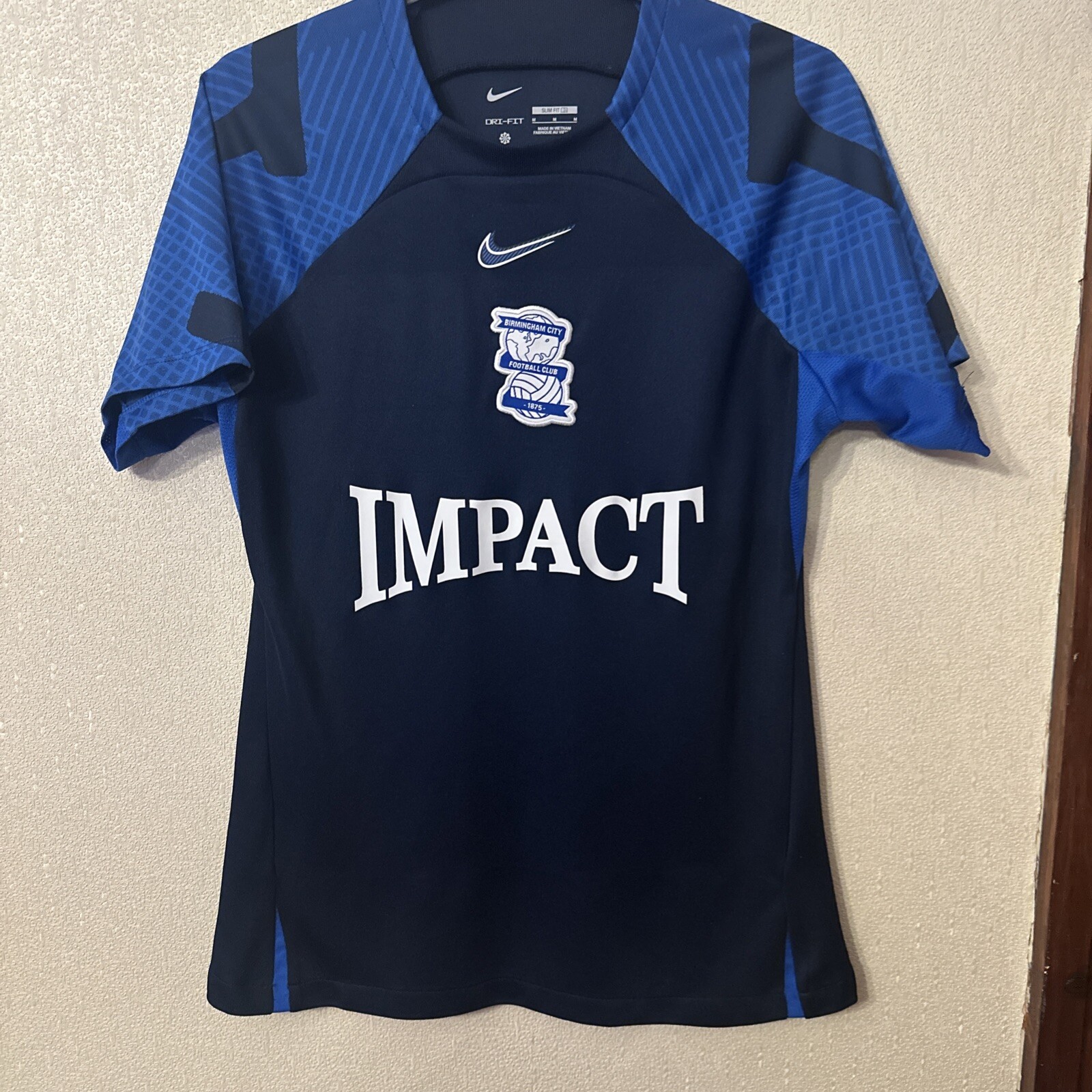 BIRMINGHAM CITY FOOTBALL SHIRT TRAINING 2022 / 2023 NIKE WOMEN'S SLIM FIT SIZE M for sale on Ebay