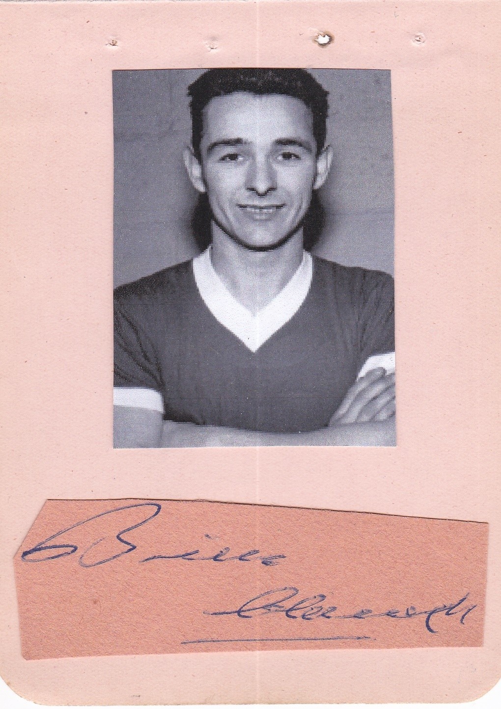 BRIAN CLOUGH MIDDLESBROUGH SUNDERLAND DERBY BRIGHTON NOTTINGHAM FOREST AUTOGRAPH for sale on Ebay