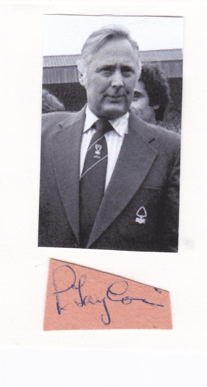 PETER TAYLOR MIDDLESBROUGH DERBY BRIGHTON NOTTINGHAM FOREST AUTOGRAPH for sale on Ebay