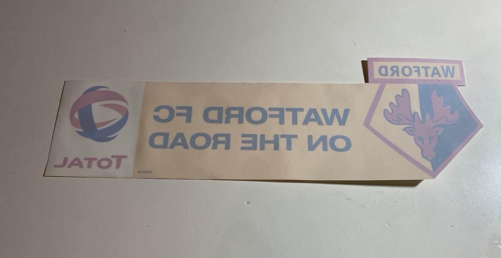 Total Watford FC On The Road Sticker for sale on Ebay