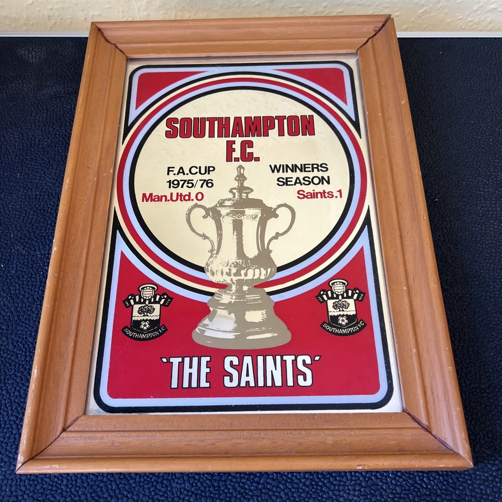 SOUTHAMPTON FC SAINTS 1976 MIRROR FA CUP WINNERS MAN UTD for sale on Ebay
