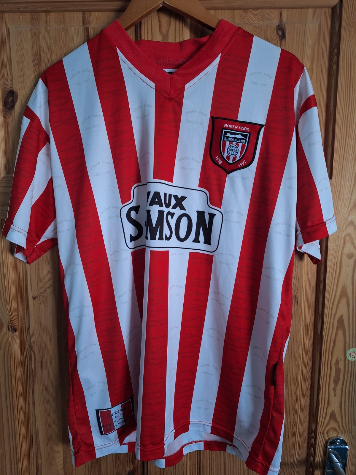 Sunderland 1996-97 Score Draw Home Shirt for sale on Ebay