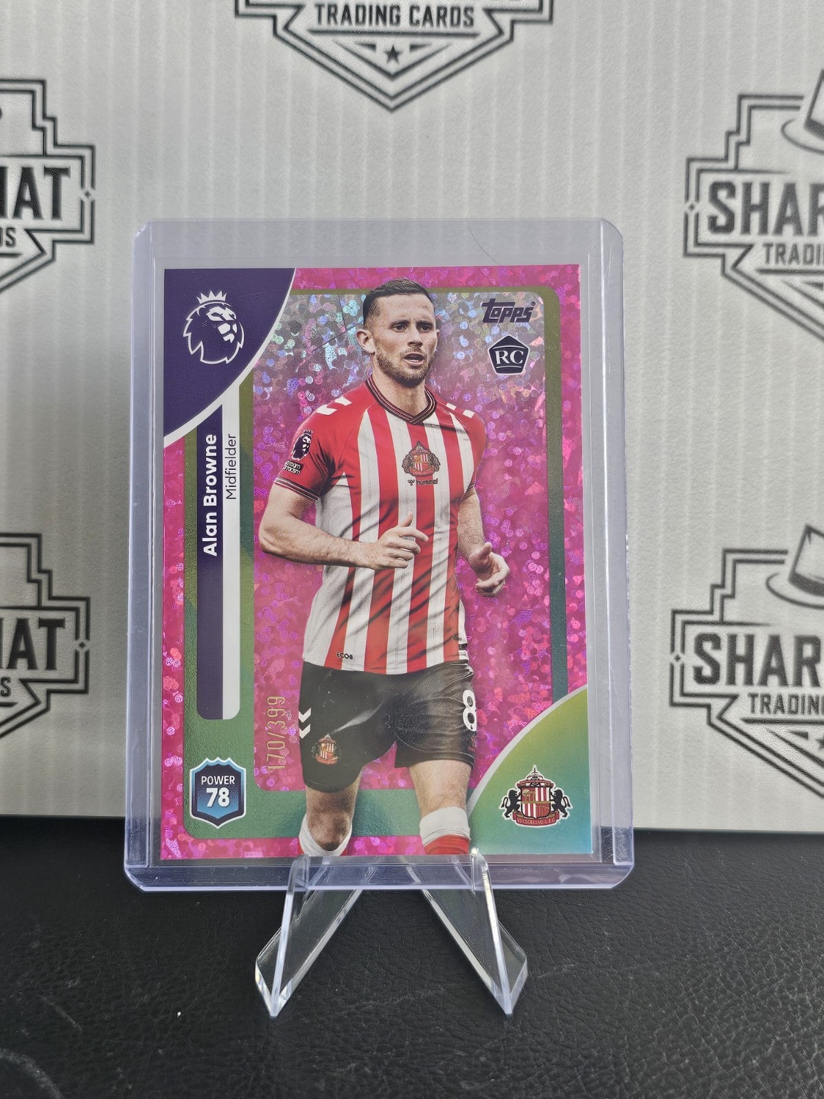 Topps Premier League 2025/26 Sunderland Alan Browne numbered 170/399 for sale on Ebay