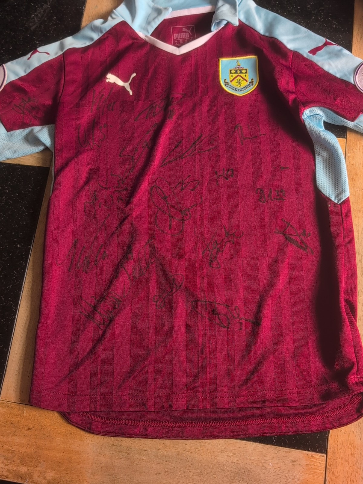 Burnley Fc Signed Shirt for sale on Ebay
